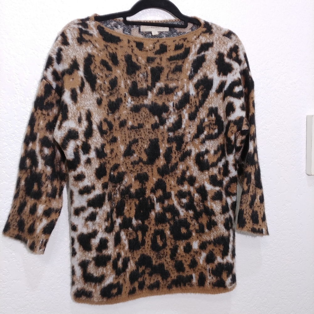 Lineamagia Made in Italy Animal Print Sweater